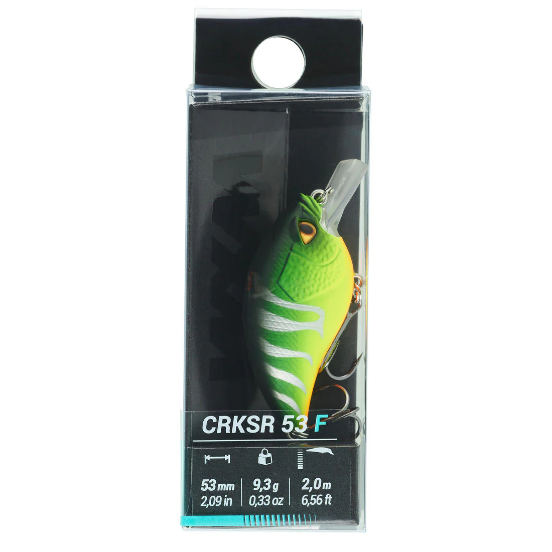 Señuelo de Pesca Spinning Crankbait Shallow Runner Wxm Crksr 53 F Dorso - Image 10