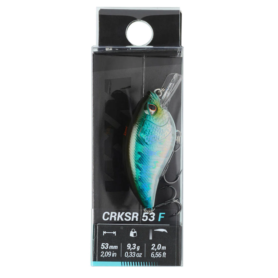 Señuelo de Pesca Spinning Crankbait Shallow Runner Wxm Crksr 53 F Dorso - Image 11