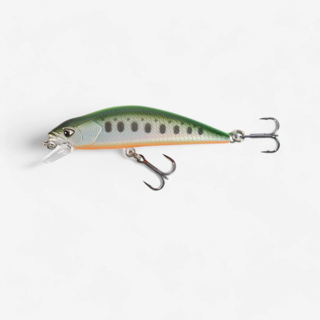 Señuelo de pez nadador de pesca tipo trucha para pesca fluorescente Wxm Mnwfs 65