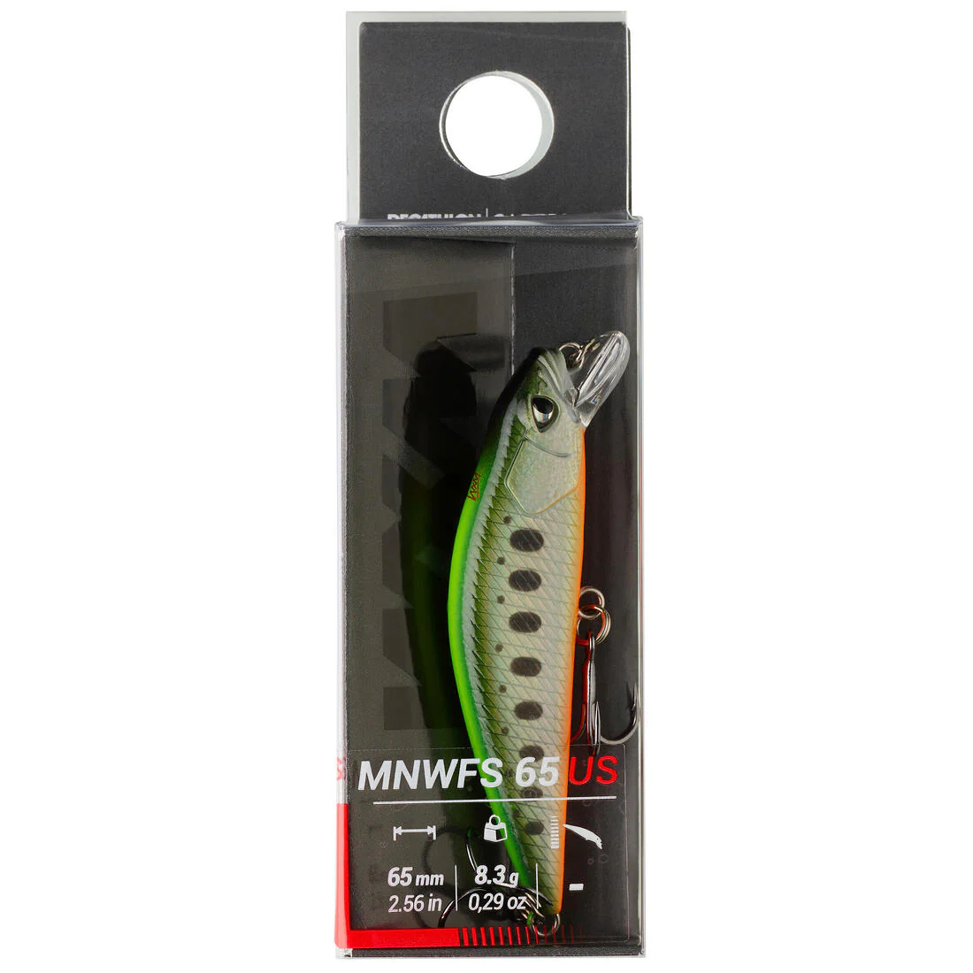 Señuelo de pez nadador de pesca tipo trucha para pesca fluorescente Wxm Mnwfs 65 - Image 4