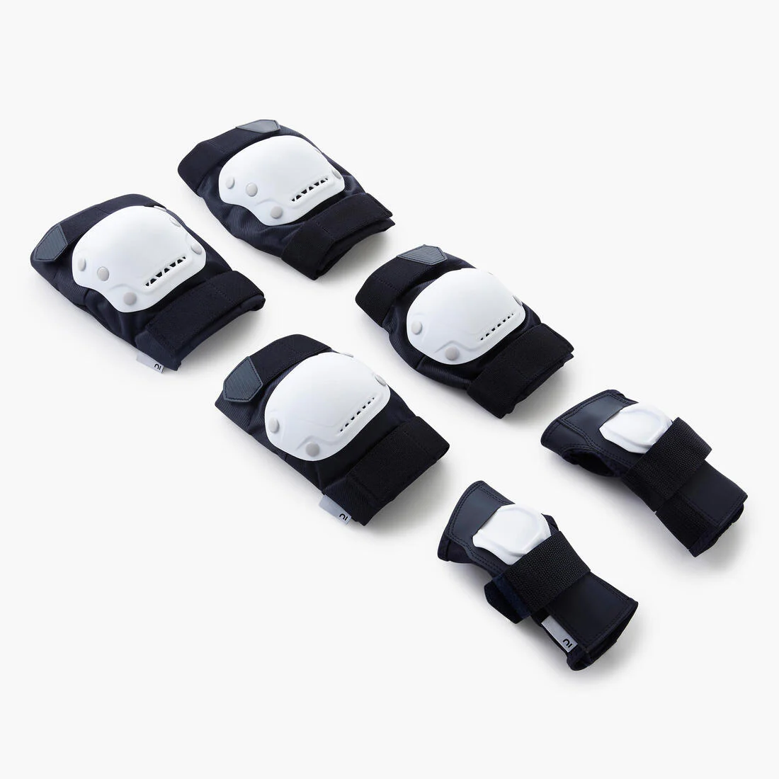 Set 3x2 protecciones patines adulto FIT500 AZUL OSCURO - Image 15