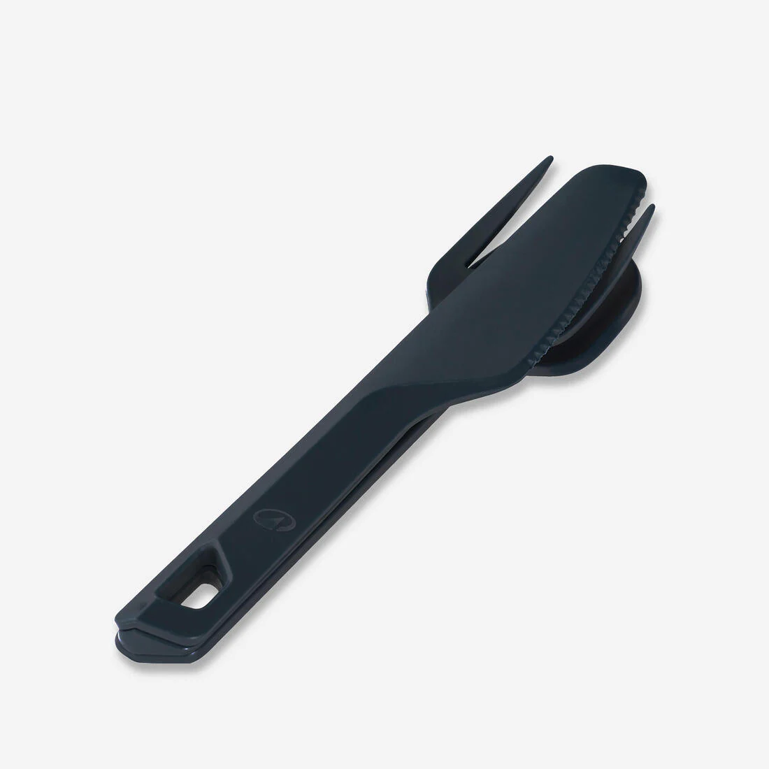 Set de 3 cubiertos de trekking con cuchillo, tenedor y cuchara de plástico - Image 6