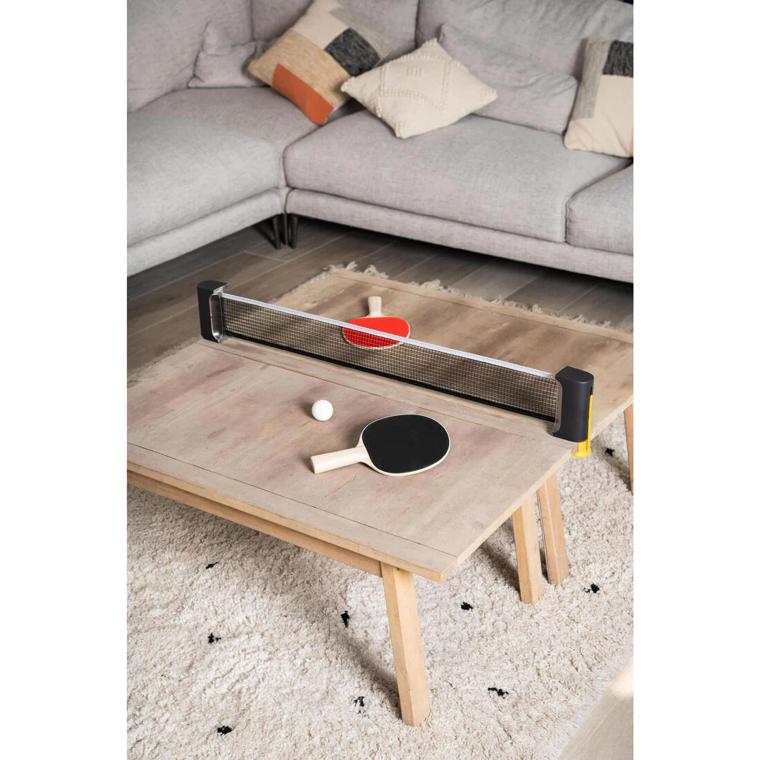 Set de ping-pong con 2 raquetas PPR100 y 2 pelotas Rollnet - Image 15