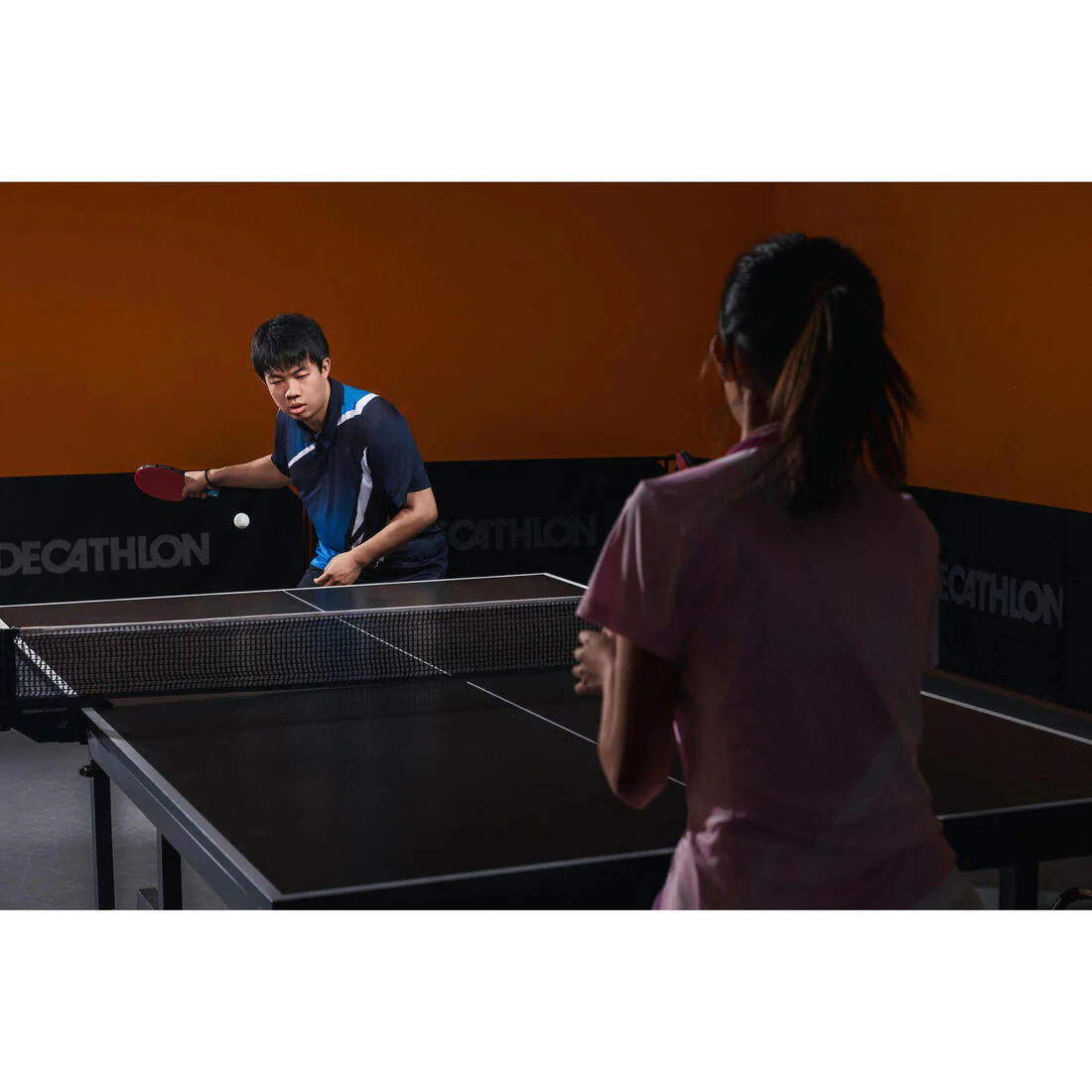 Set de ping-pong con 2 raquetas y pelotas versátil para escuela TTR 100 3* - Image 18
