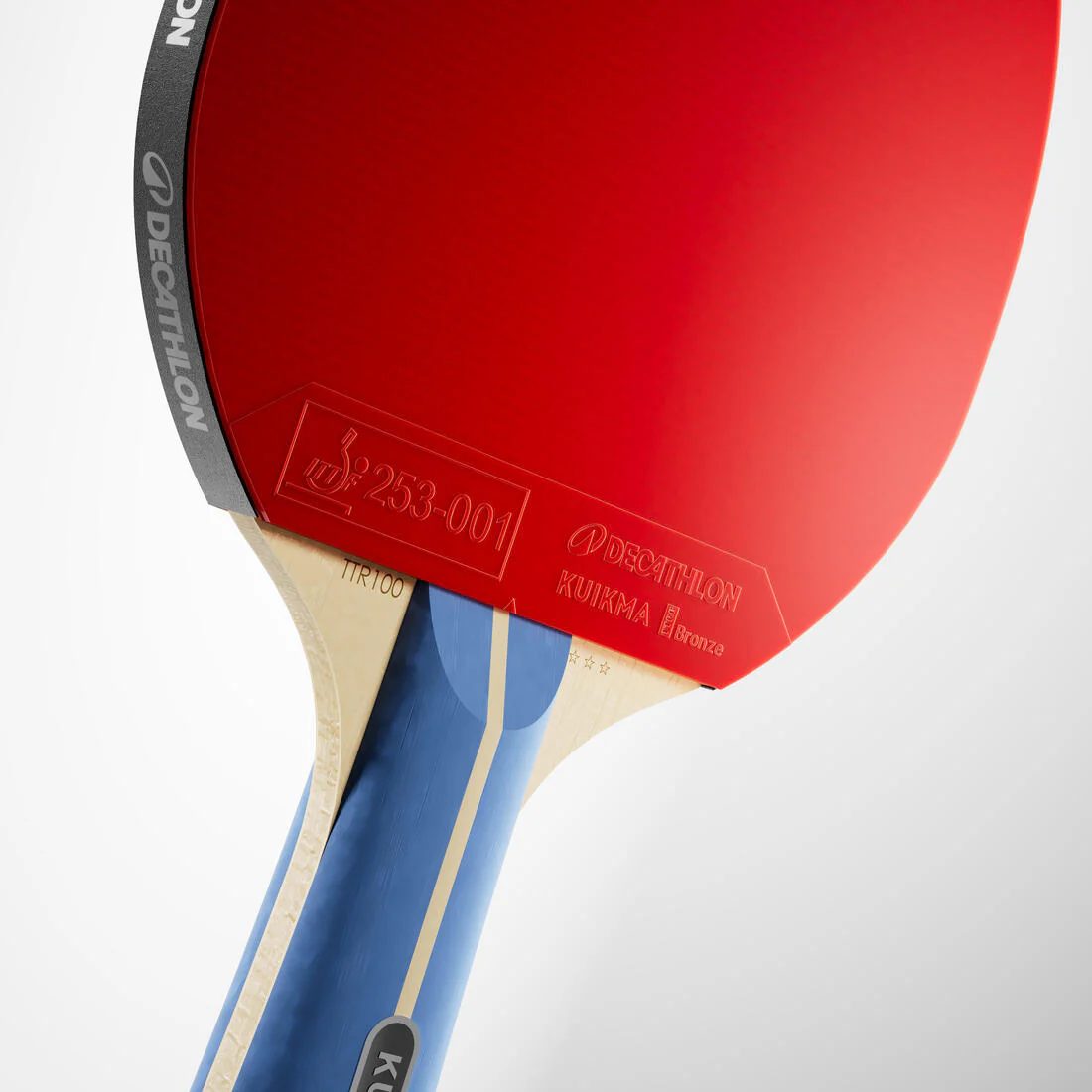Set de ping-pong con 2 raquetas y pelotas versátil para escuela TTR 100 3* - Image 4