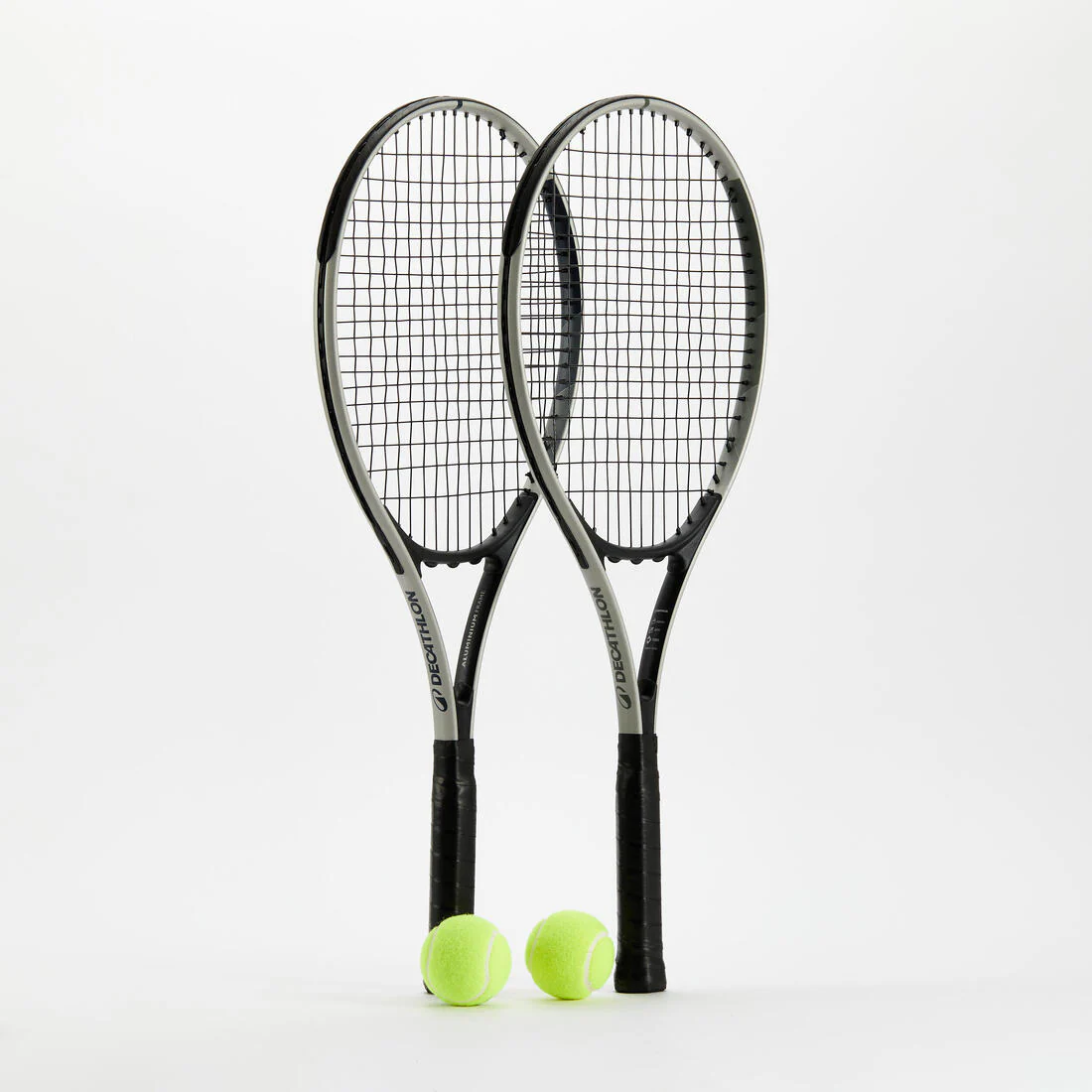 Set de tenis con 2 raquetas, 2 pelotas y 1 funda para adulto Essential - Image 3