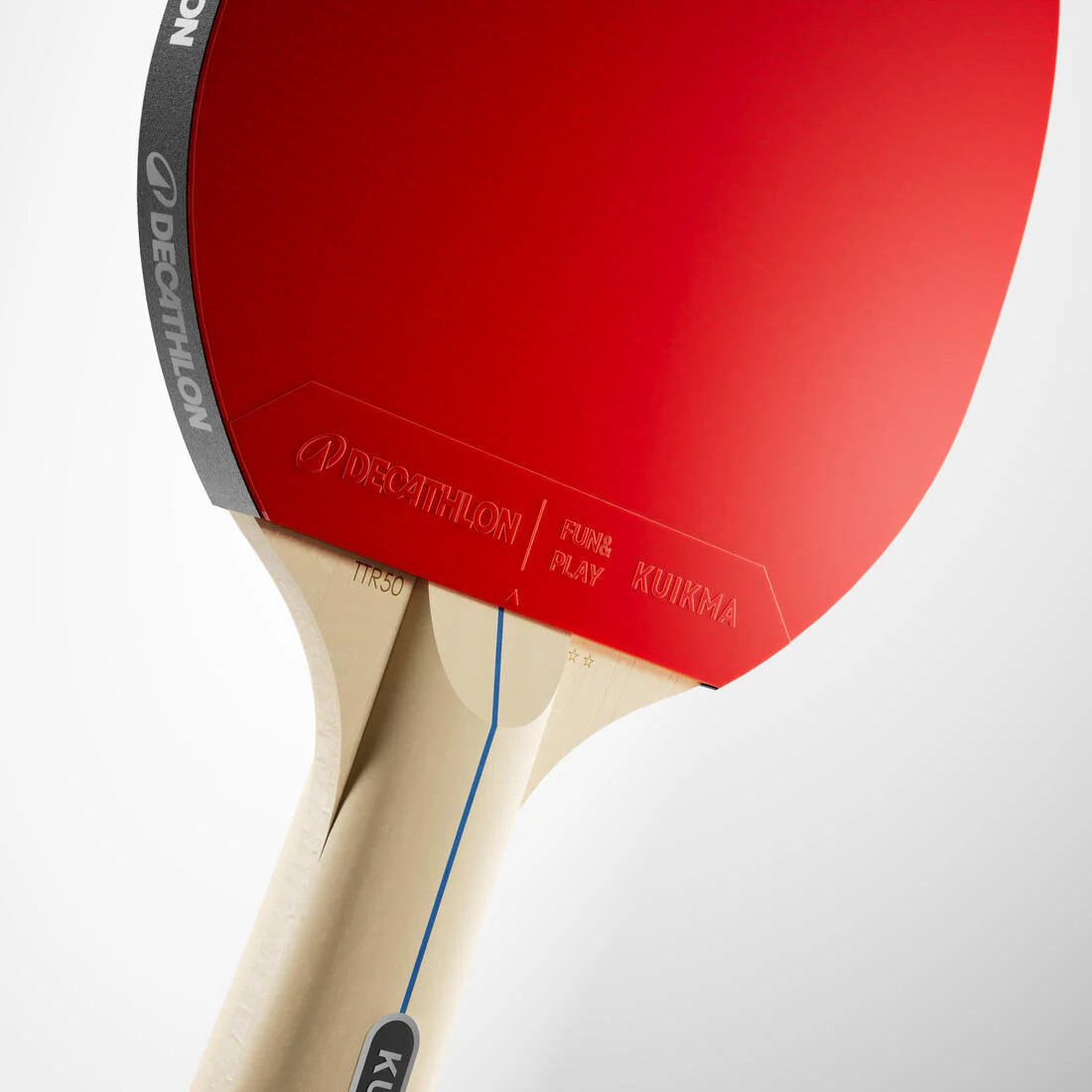 Set de tenis de mesa con 2 palas versátiles y pelotas para iniciación TTR 50 - Image 4