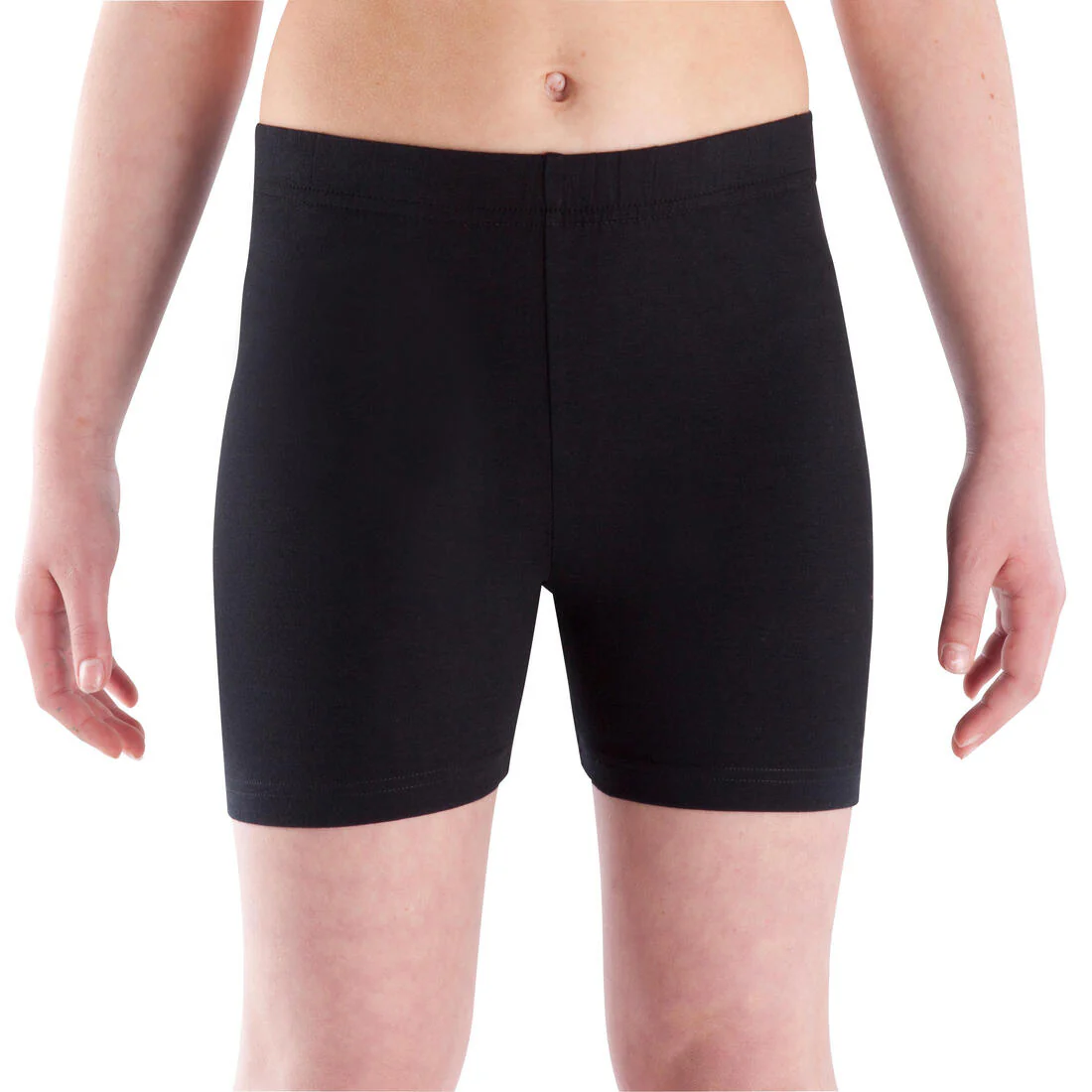 Short 100 niña GIMNASIA JÚNIOR negro - Image 2