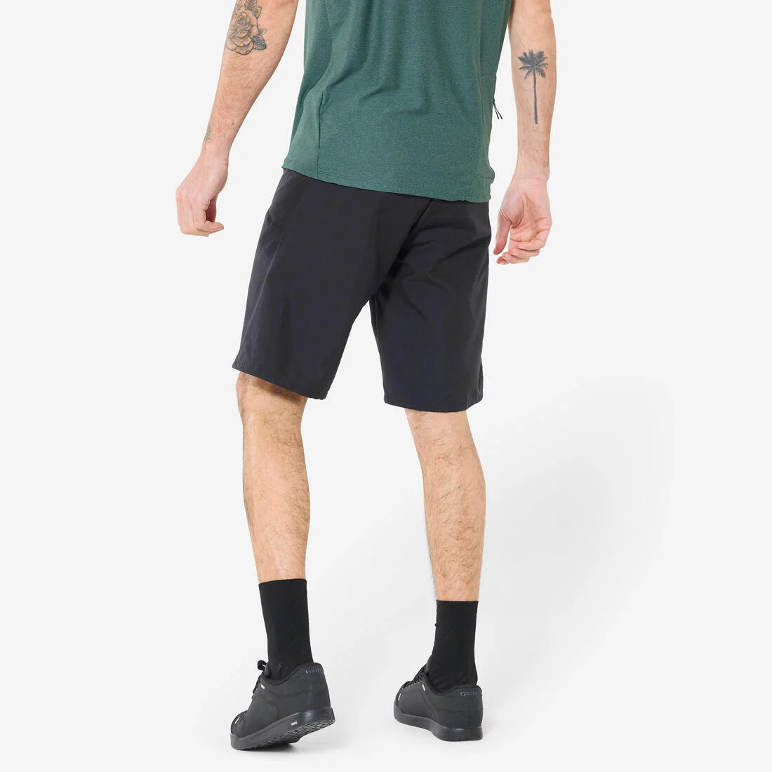 Short Ciclismo MTB Essential Hombre Negro - Image 3