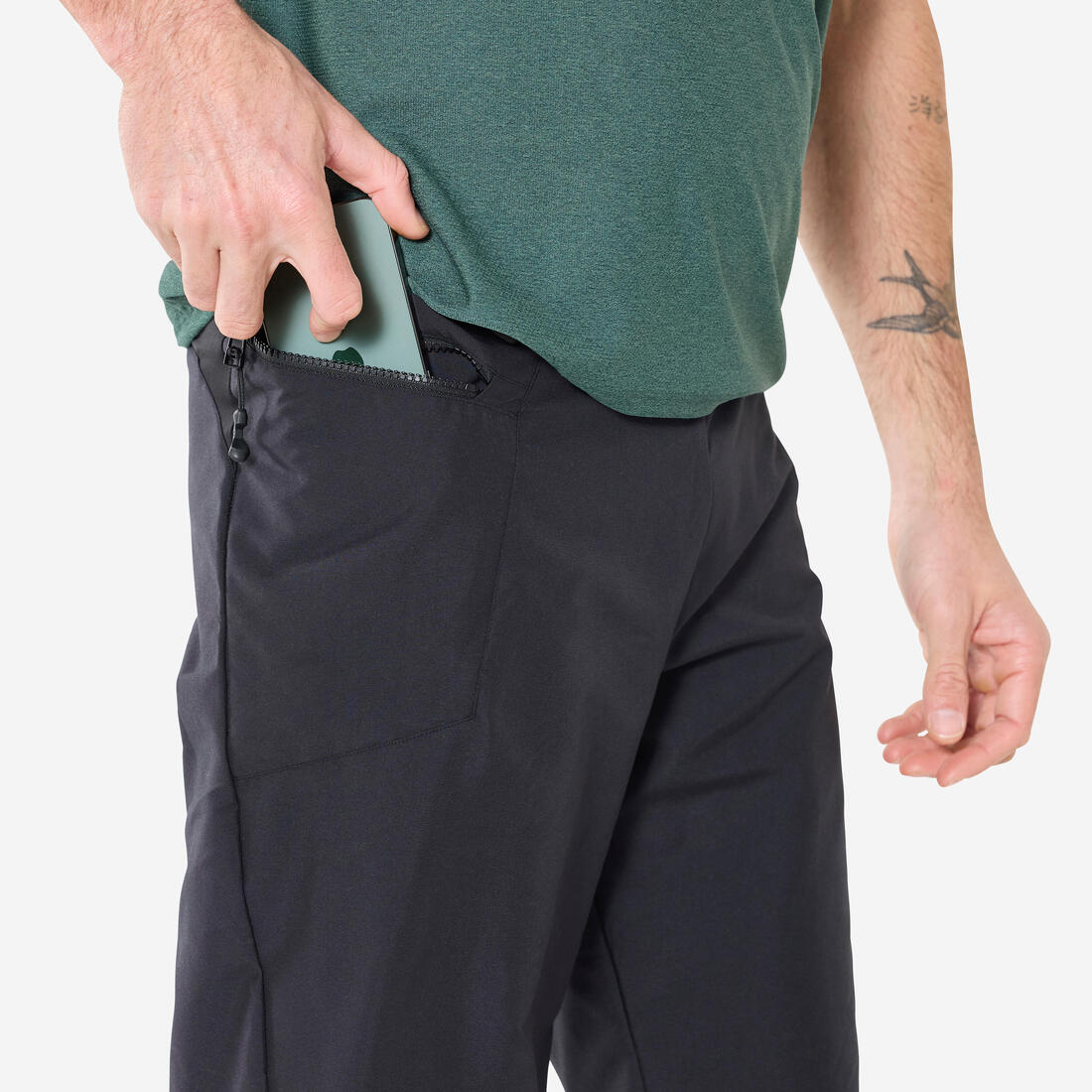 Short Ciclismo MTB Essential Hombre Negro - Image 4