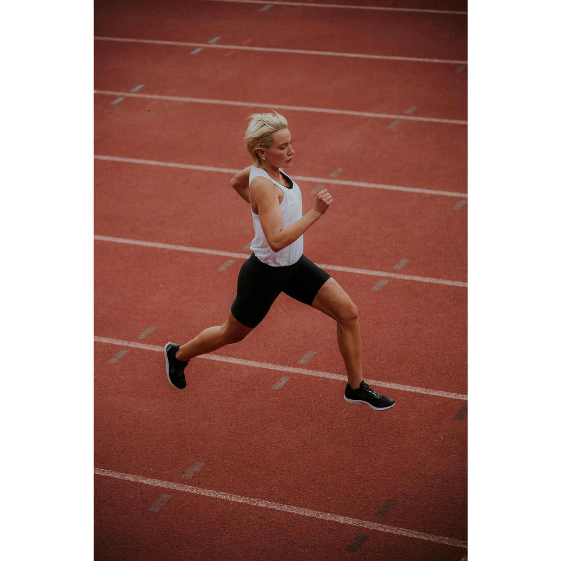 Short ciclista de running para mujer Run 500 Confort - Image 8