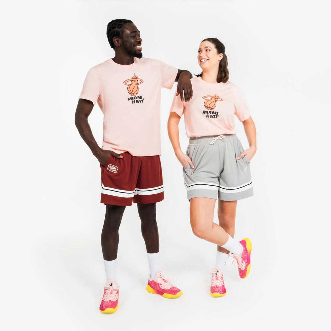 Short de básquetbol negro para hombre y mujer SH 900 AD NBA - Image 11