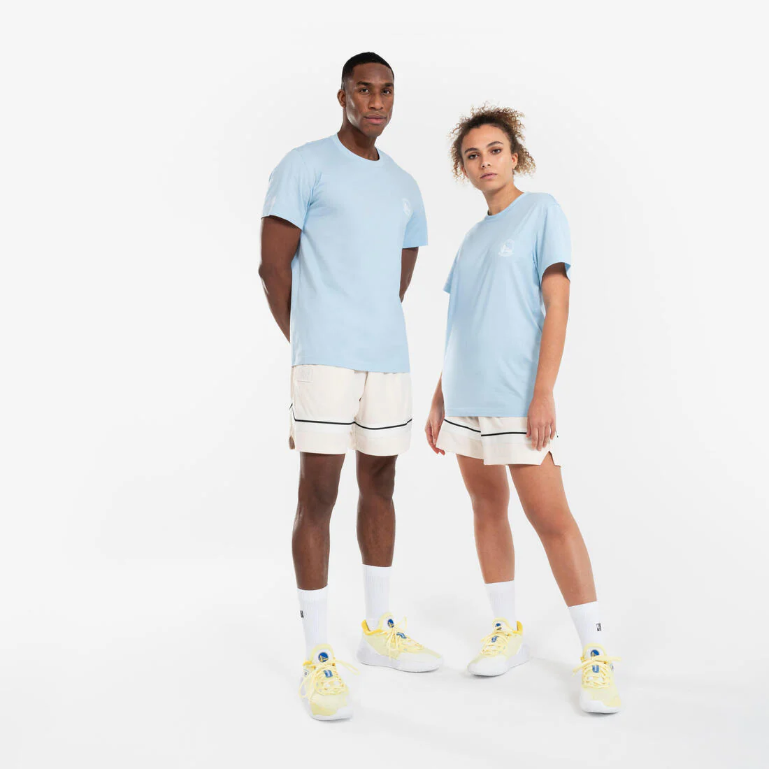 Short de básquetbol negro para hombre y mujer SH 900 AD NBA - Image 16