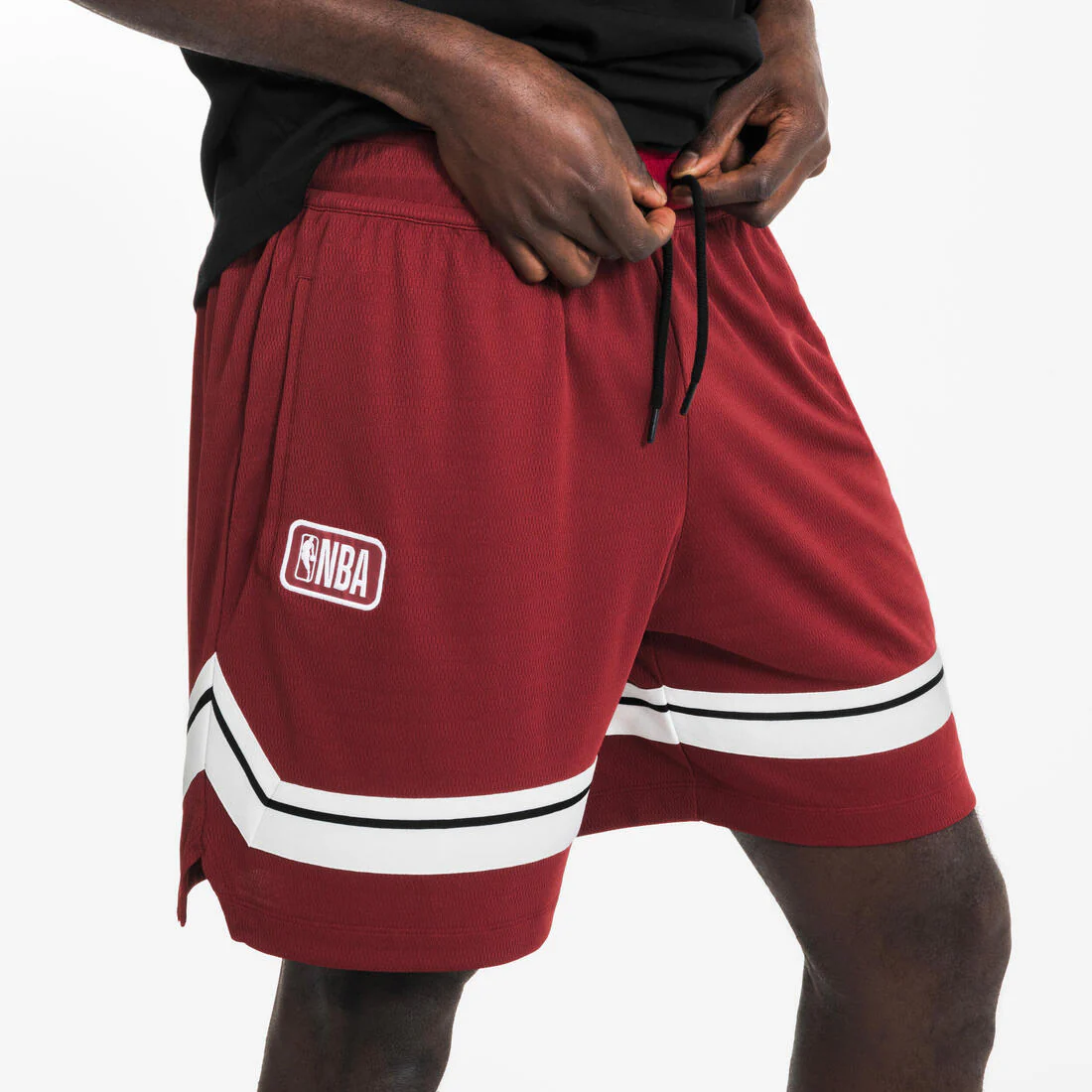 Short de básquetbol negro para hombre y mujer SH 900 AD NBA - Image 21