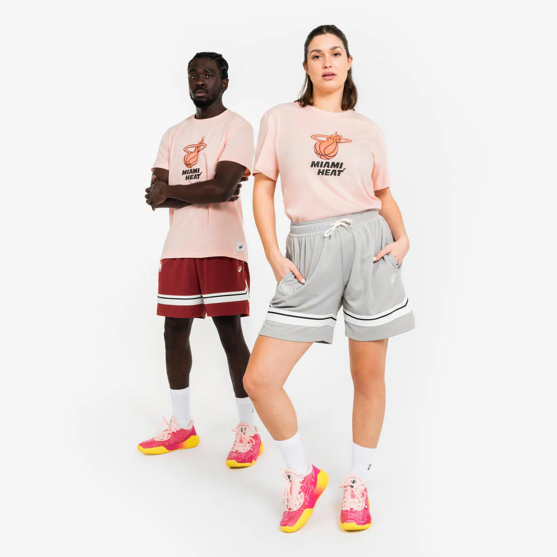 Short de básquetbol negro para hombre y mujer SH 900 AD NBA - Image 31