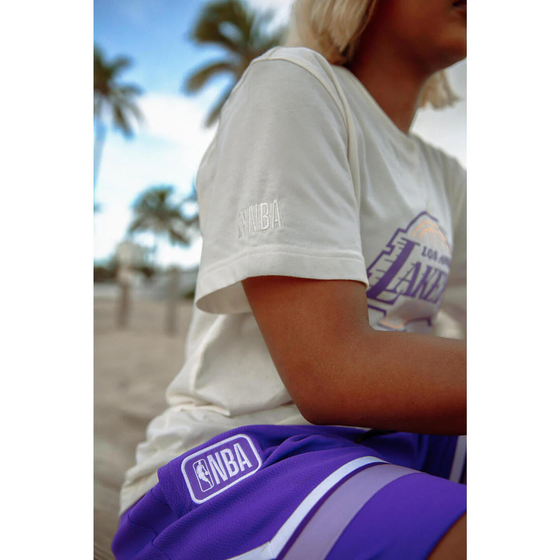 Short de básquetbol negro para hombre y mujer SH 900 AD NBA - Image 33