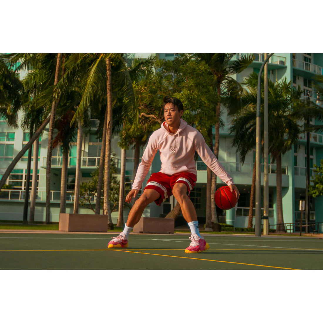 Short de básquetbol negro para hombre y mujer SH 900 AD NBA - Image 37