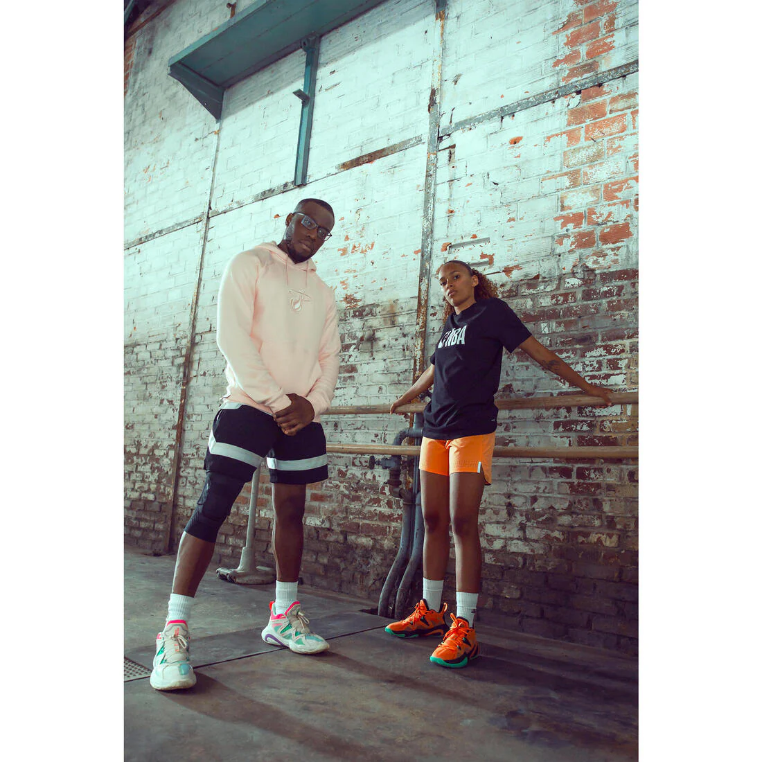 Short de básquetbol negro para hombre y mujer SH 900 AD NBA - Image 38