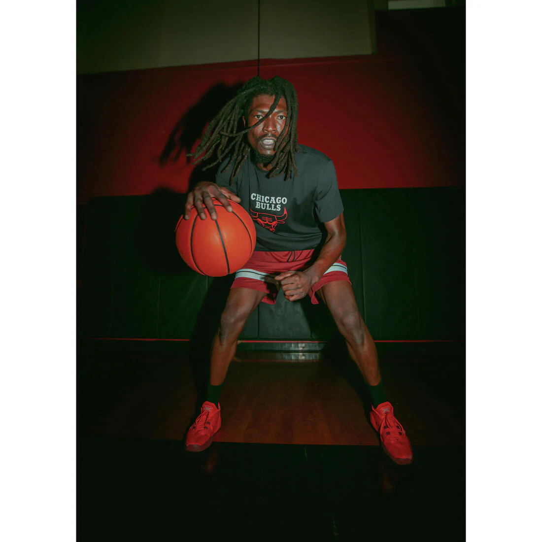 Short de básquetbol negro para hombre y mujer SH 900 AD NBA - Image 41