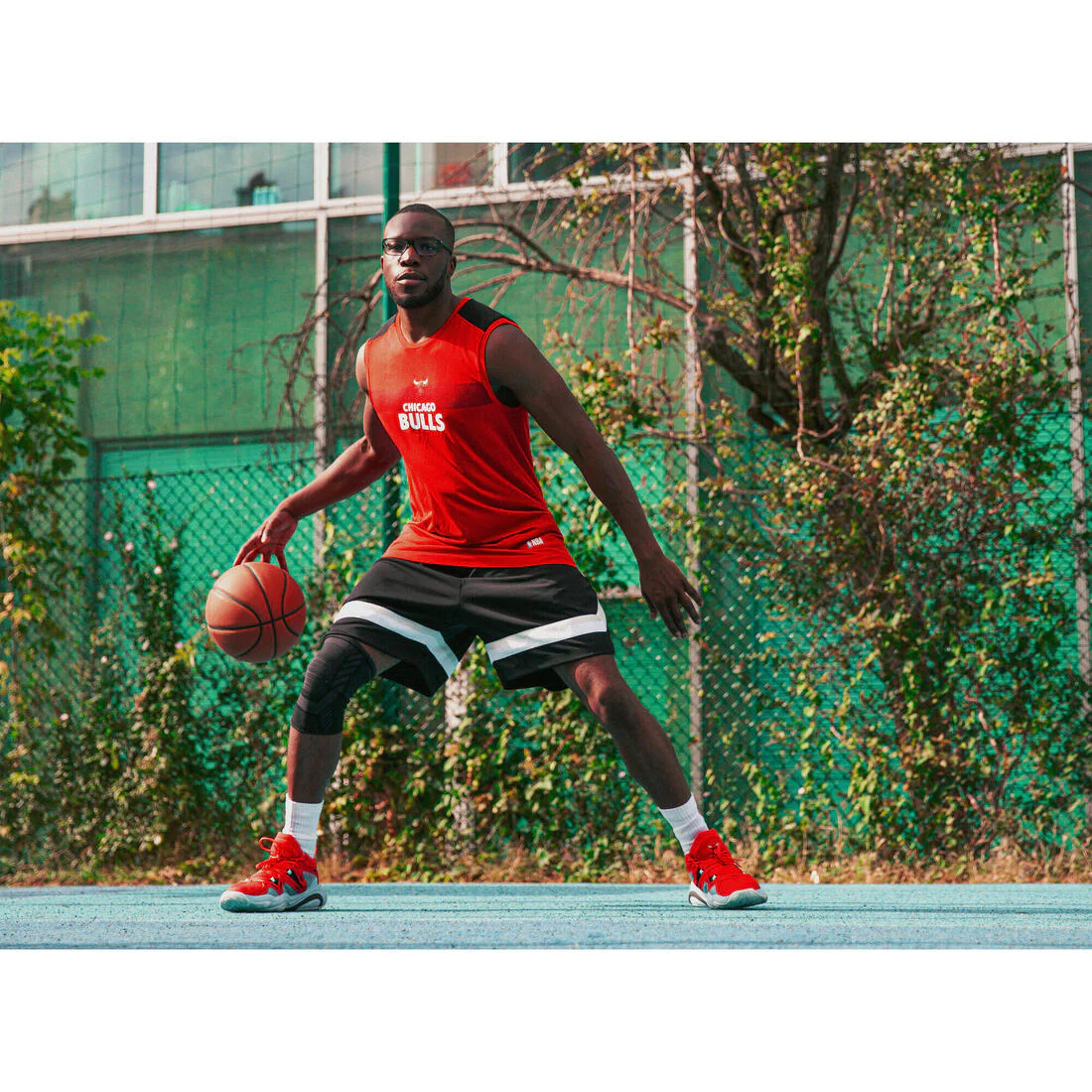 Short de básquetbol negro para hombre y mujer SH 900 AD NBA - Image 42