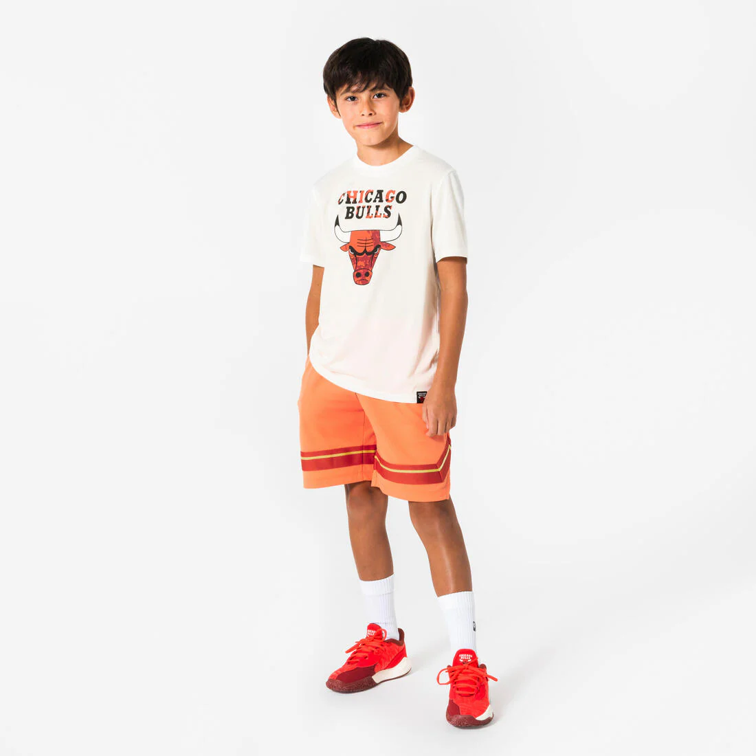 Short de básquetbol negro para niño NBA SH 900 - Image 19