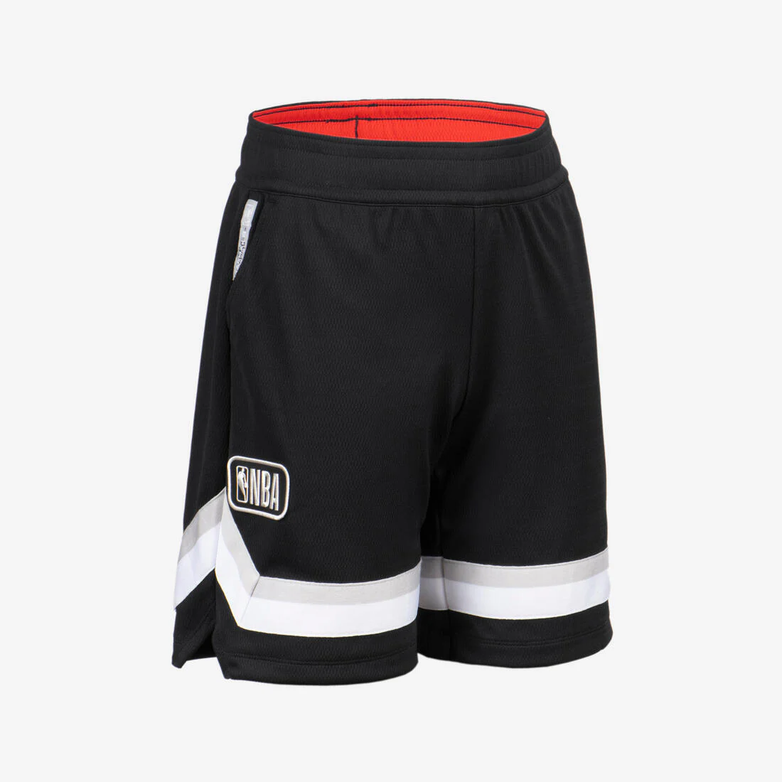 Short de básquetbol negro para niño NBA SH 900 - Image 4