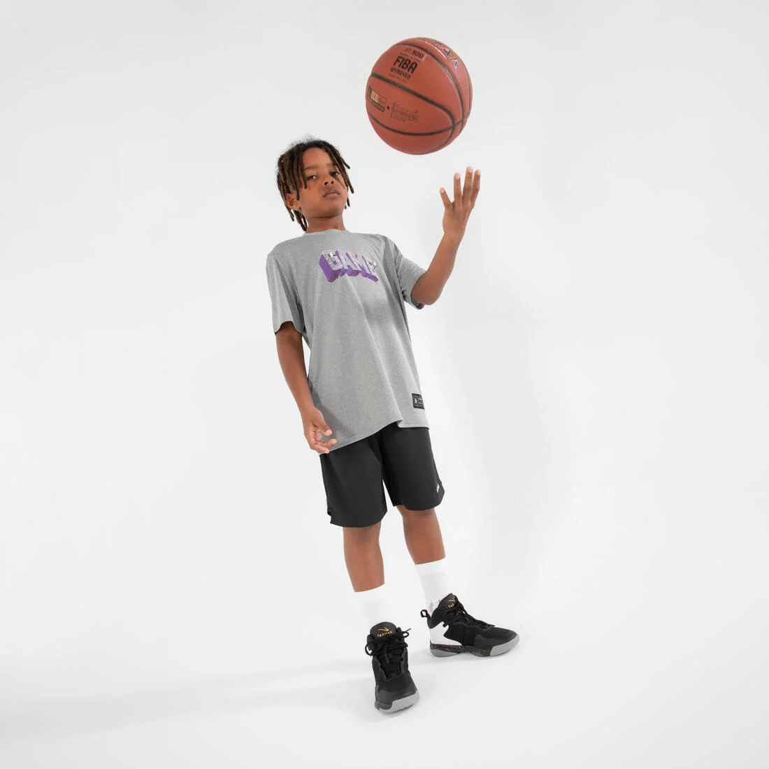 SHORT DE BÁSQUETBOL NIÑO - SH500 - Image 6