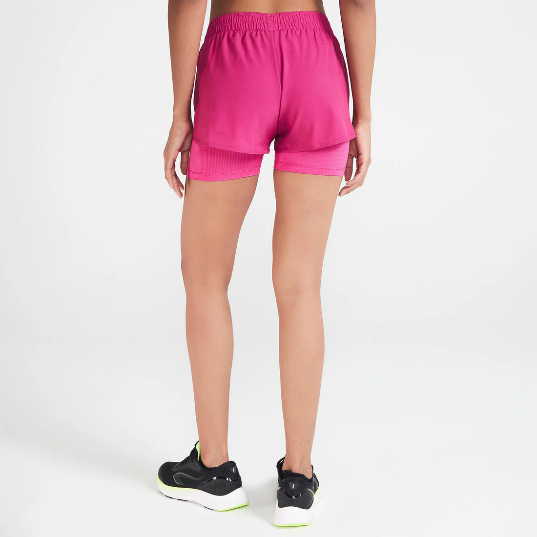 Short de cardio 2 en 1 para mujer 100 - Image 4
