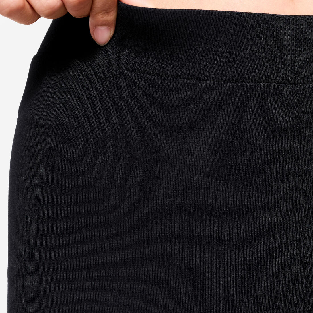Short de ciclista de algodón negro para niños - Image 6