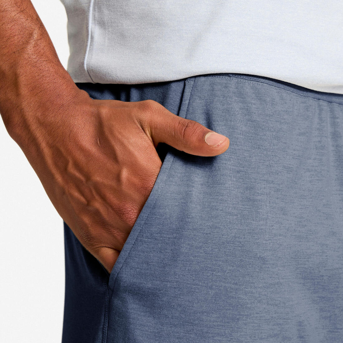 Short de entrenamiento beige para hombre - Image 12