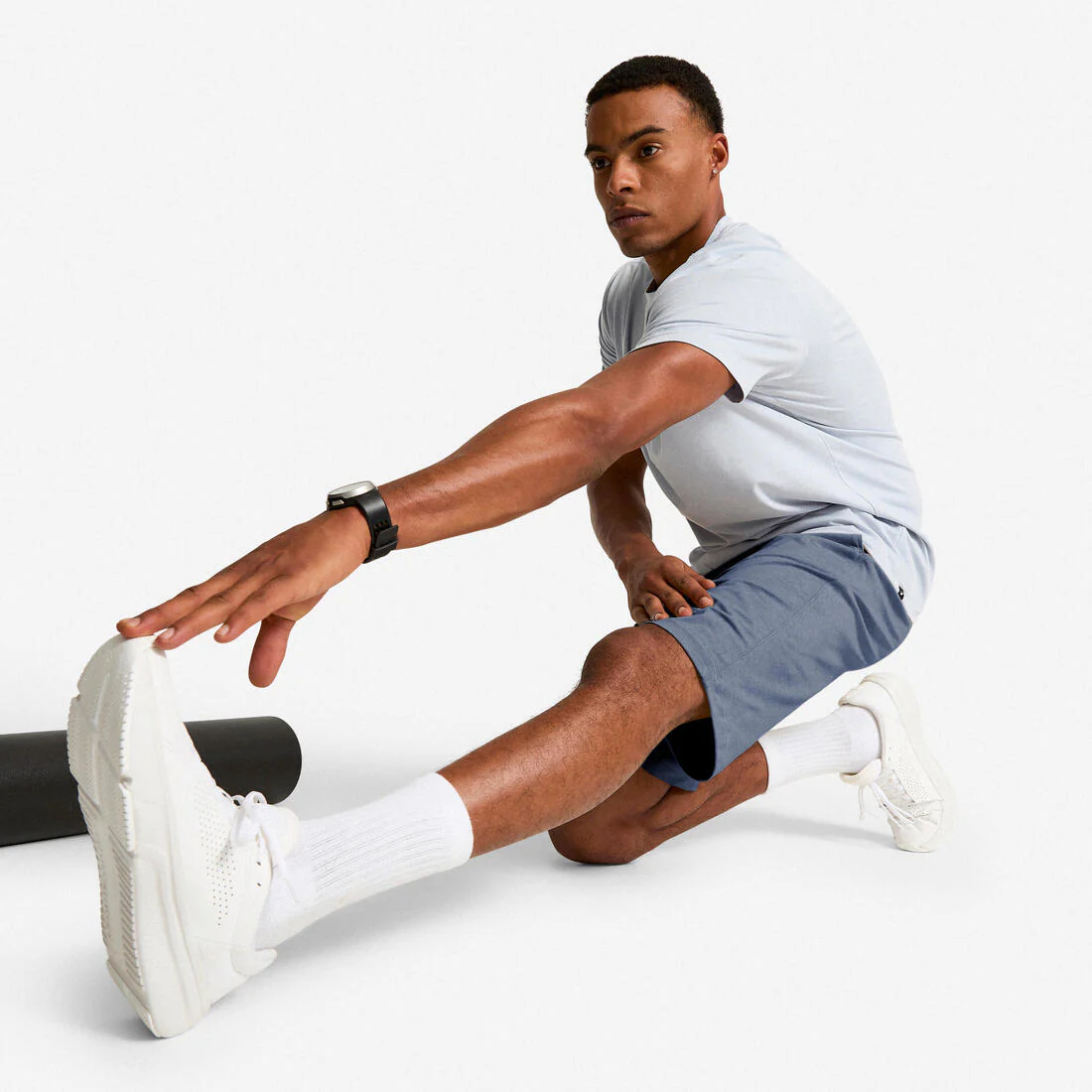 Short de entrenamiento beige para hombre - Image 14