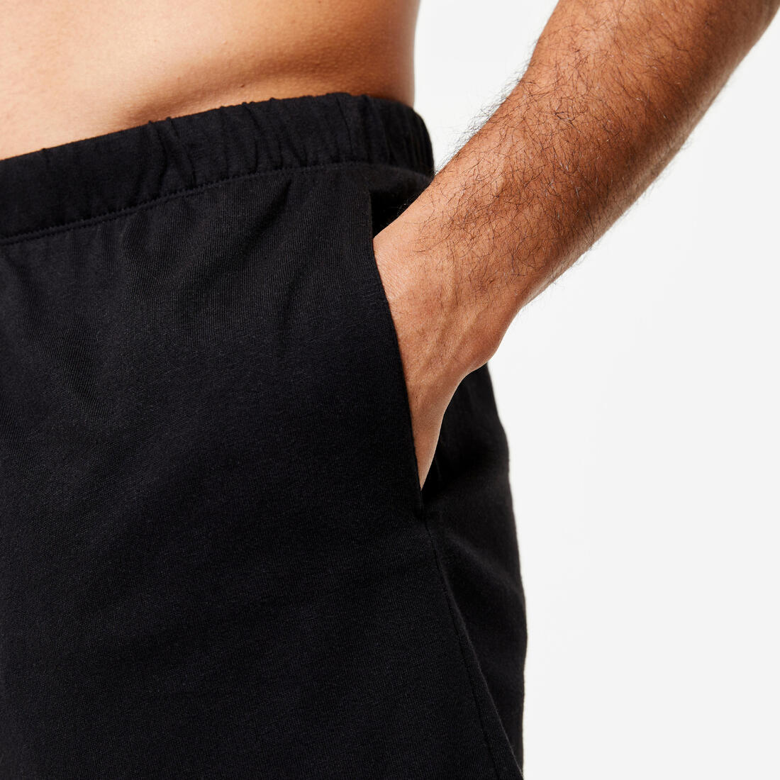 Short de fitness negro para hombre 100 - Image 5