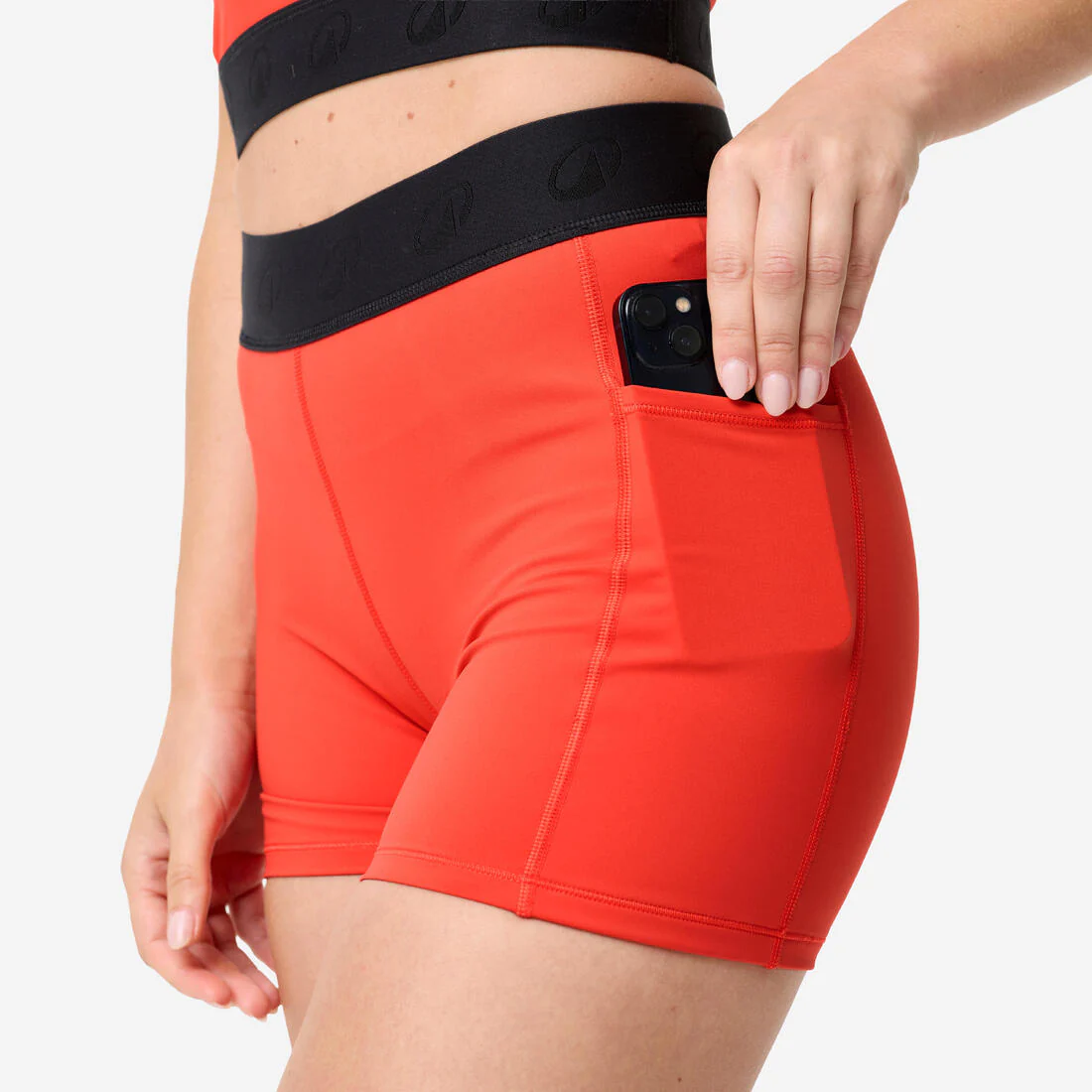 Short de fitness training con cintura elástica - Image 5
