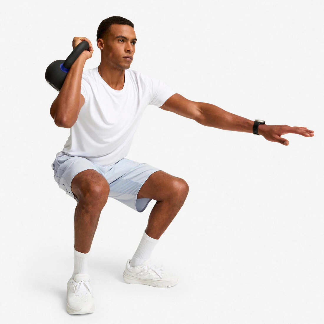 Short de fitness y cardio negro TR 500 - Image 21