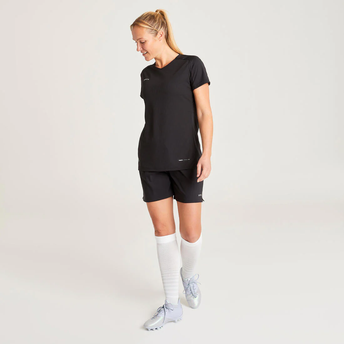 SHORT DE FÚTBOL MUJER VIRALTO NEGRO - Image 10