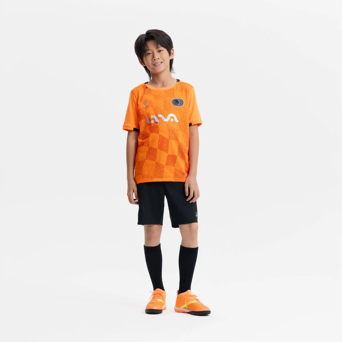 Short de futbol negro para niño Viralto Club - Image 12