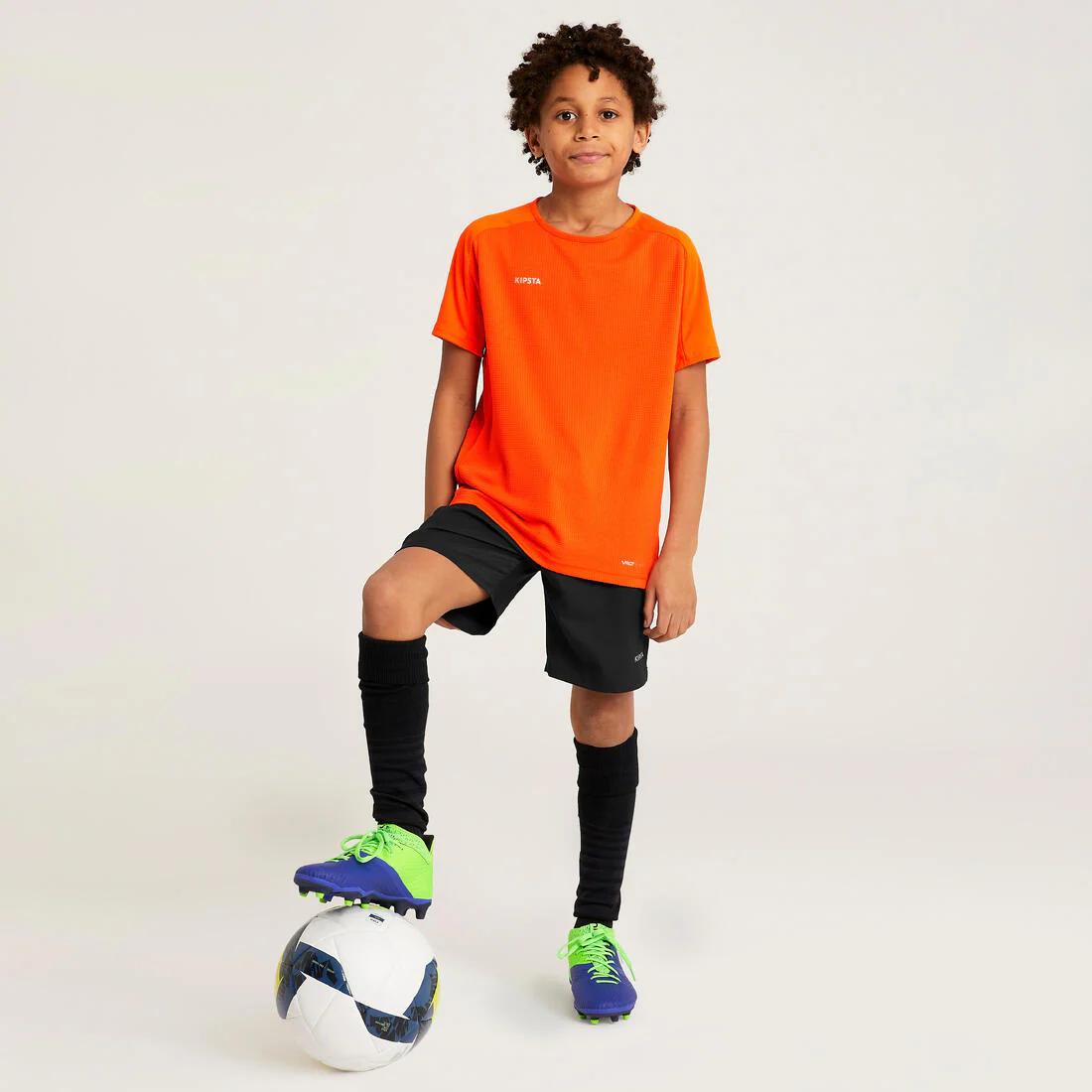 Short de futbol negro para niño Viralto Club - Image 25