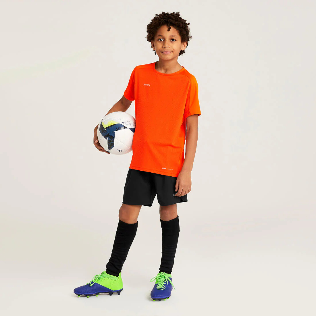 Short de futbol negro para niño Viralto Club - Image 36