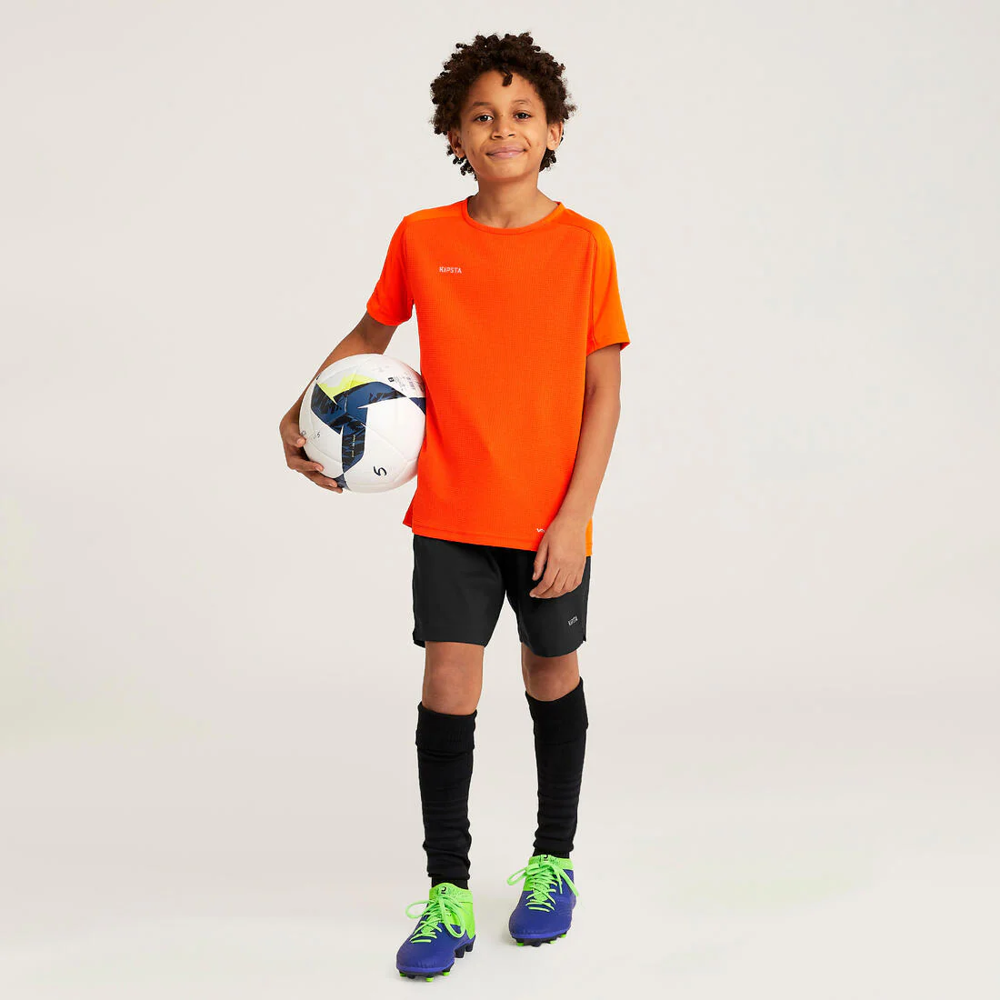 Short de futbol negro para niño Viralto Club - Image 46