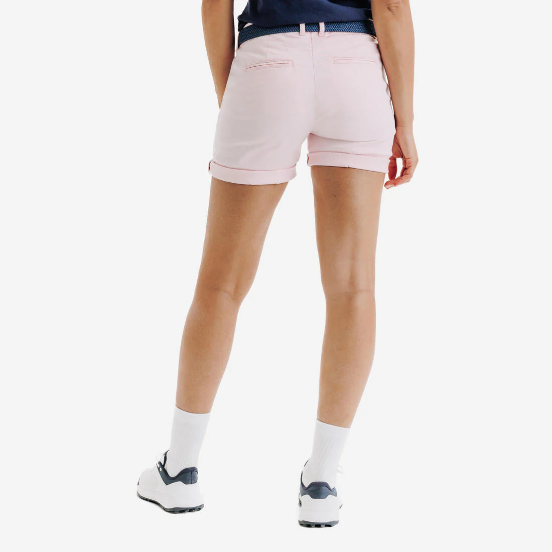Short de golf azul marino para mujer WW500 - Image 12