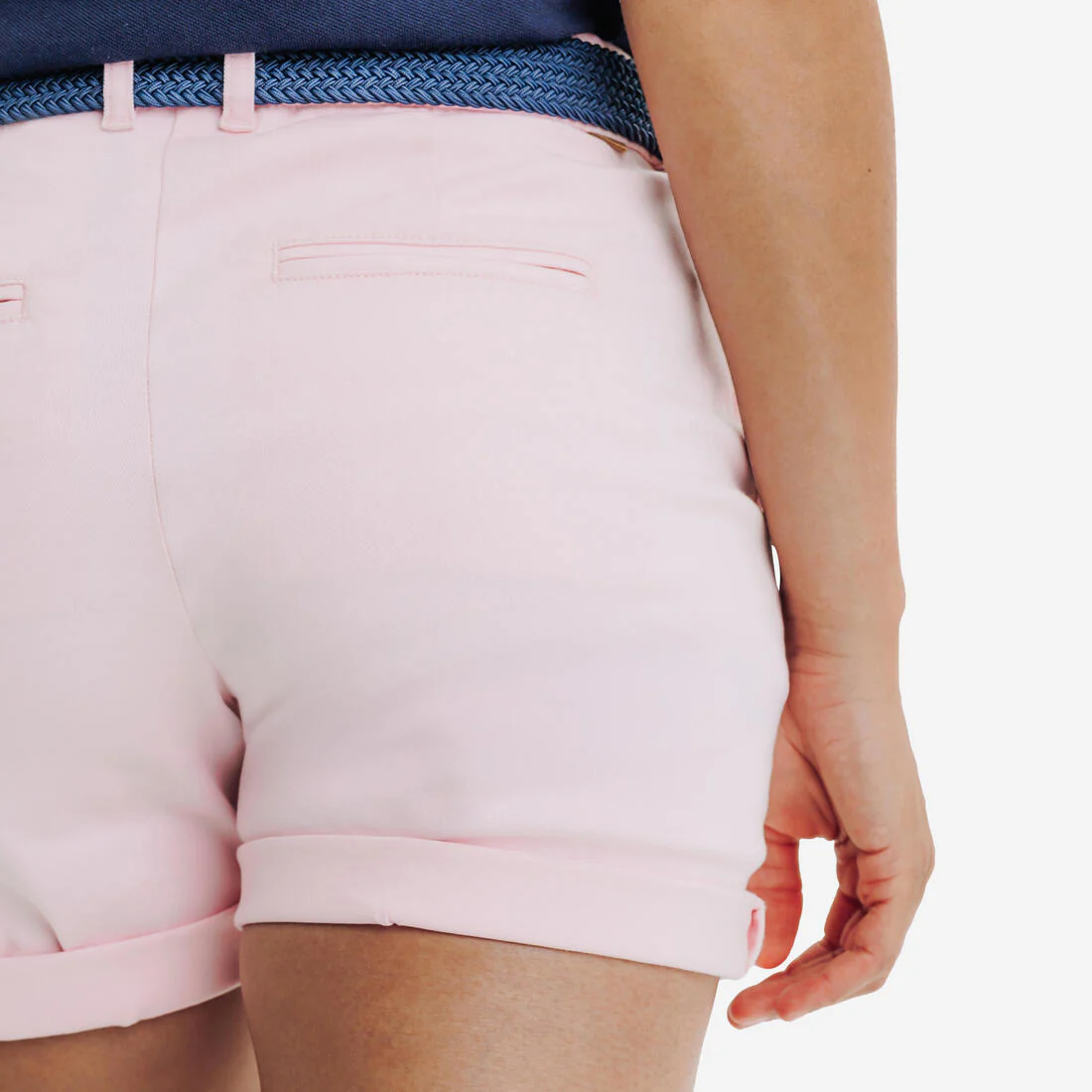 Short de golf azul marino para mujer WW500 - Image 14