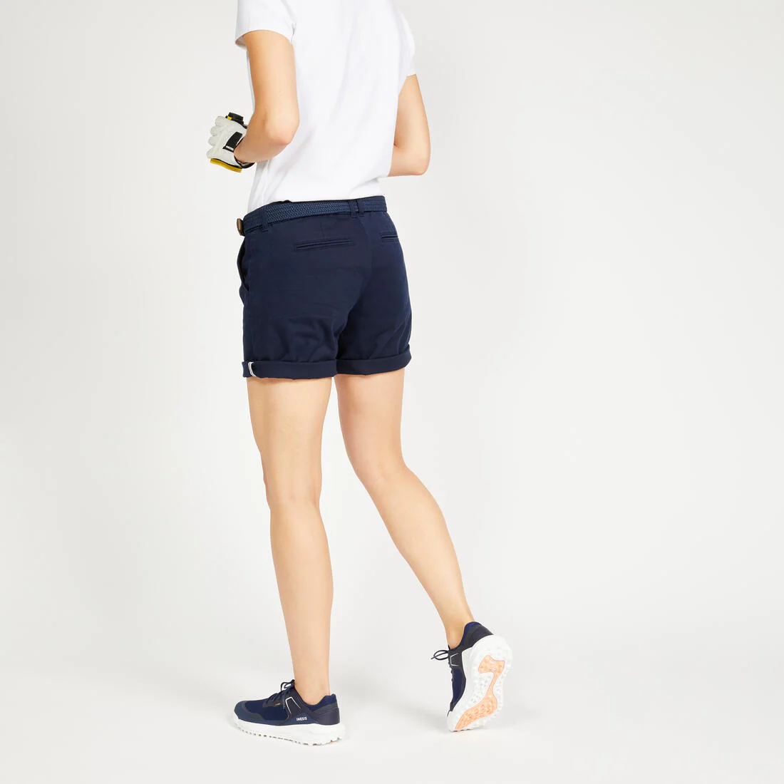 Short de golf azul marino para mujer WW500 - Image 7