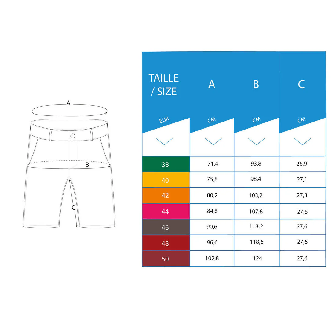 Short de golf para hombre WW500 - Image 15