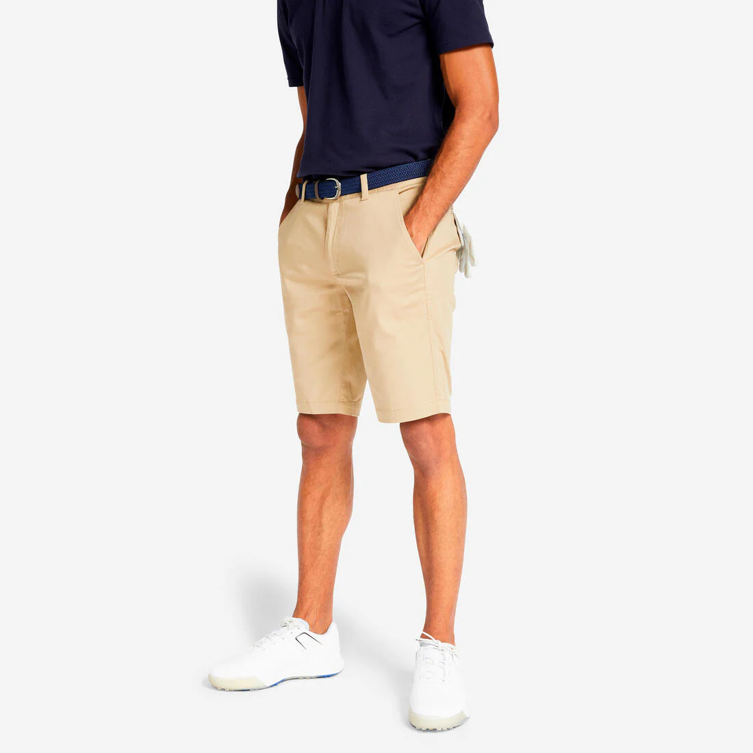 Short de golf tipo chino de algodón para hombre MW500 - Image 3