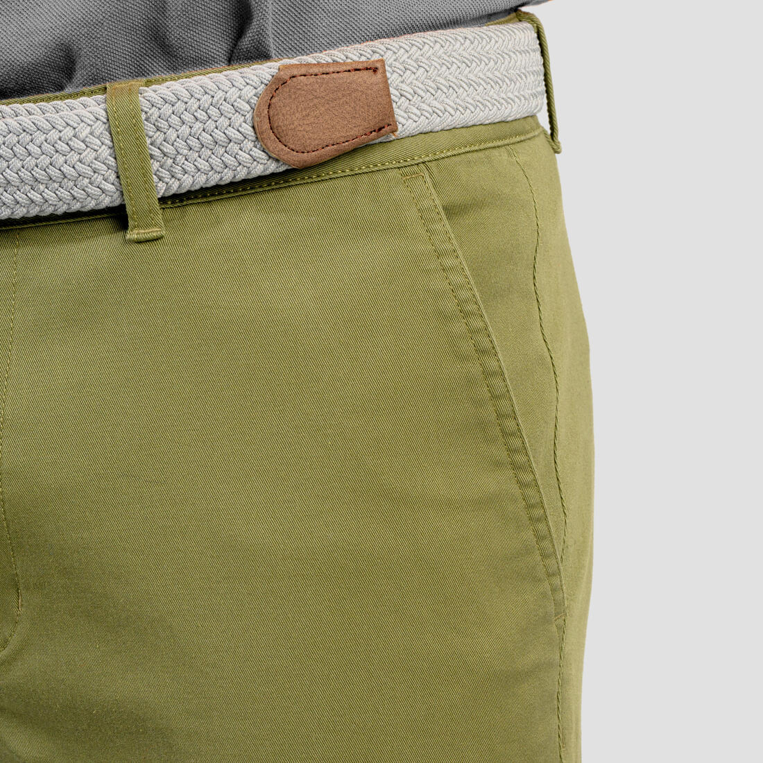 Short de golf tipo chino de algodón para hombre MW500 - Image 5