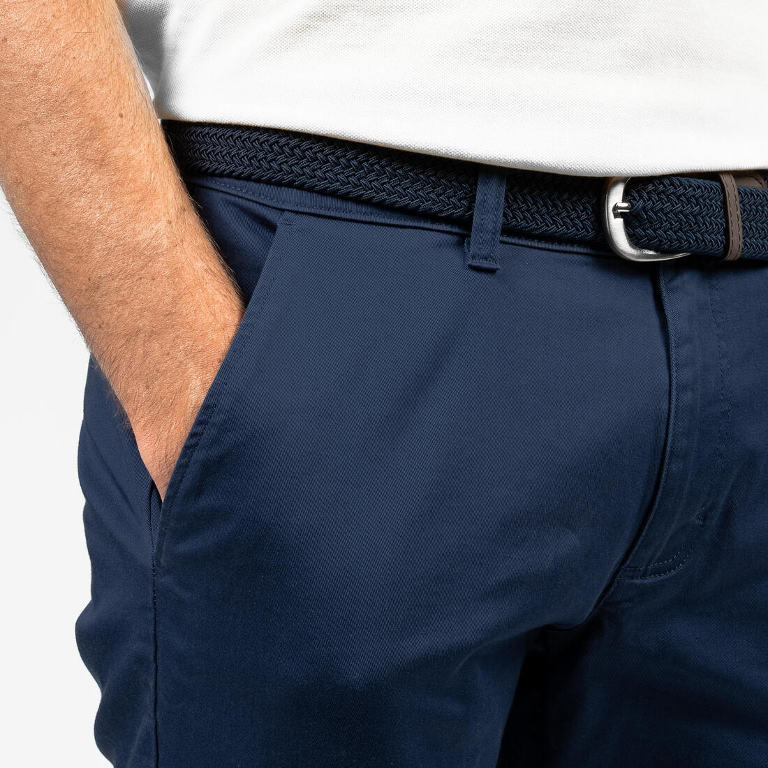 Short de golf tipo chino de algodón para hombre MW500 - Image 7