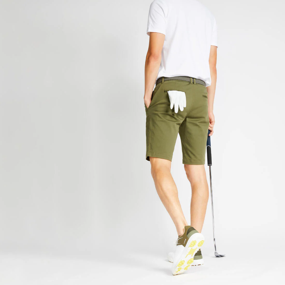 Short de golf tipo chino de algodón para hombre MW500 - Image 9