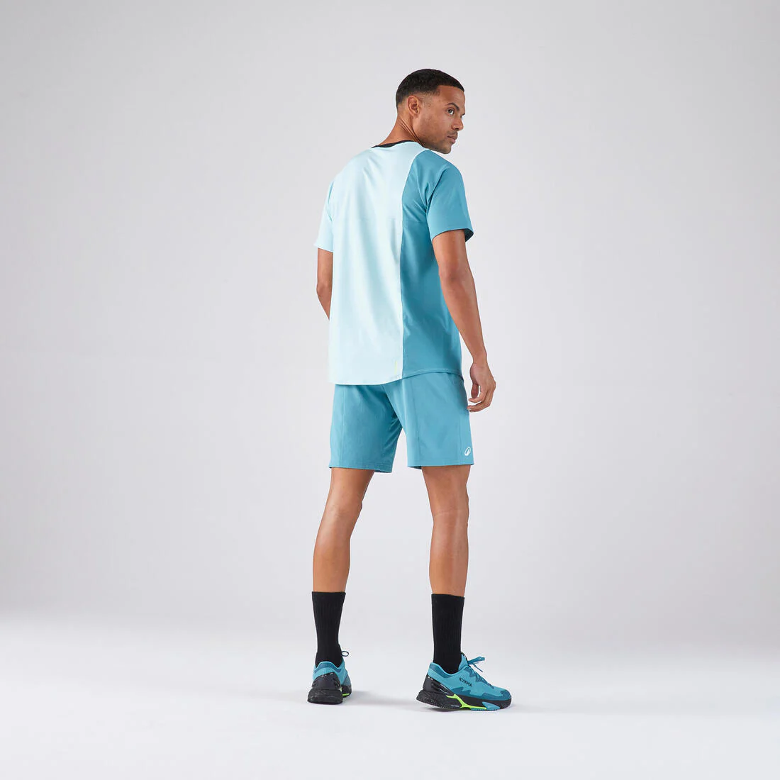 Short de pádel transpirable negro para hombre Dry - Image 17