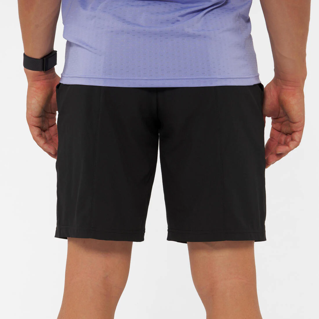 Short de pádel transpirable negro para hombre Dry - Image 4