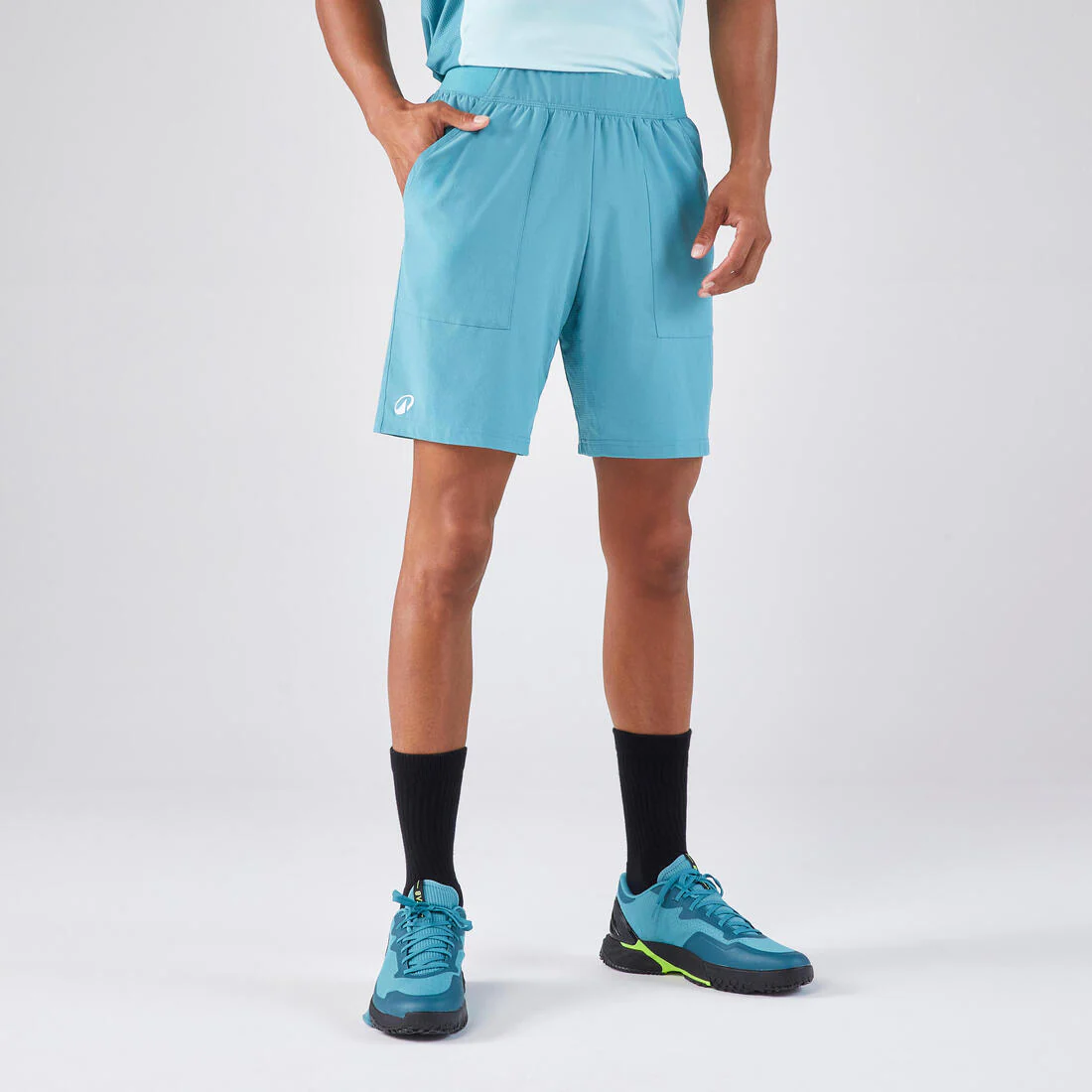 Short de pádel transpirable negro para hombre Dry - Image 9